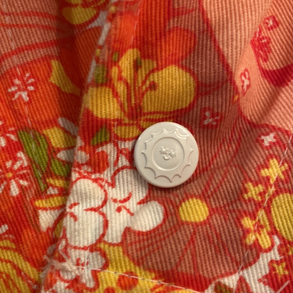 Big Bud Press Yellow and Orange Floral Jumpsuit - Picture 3 of 8